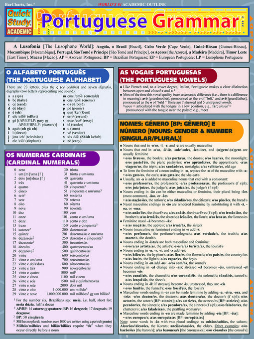 Title details for Portuguese Grammar by Joseph Levi - Available